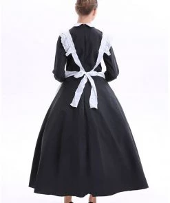 Hallowitch Costumes Womens Traditional French Maid Costume Women's 10 Hallowitch Costumes Womens Traditional French Maid Costume Women's