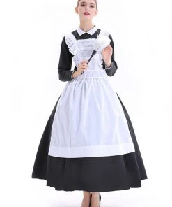 Hallowitch Costumes Womens Traditional French Maid Costume Women's
