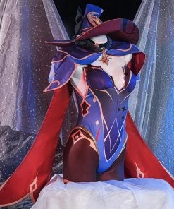 Hallowitch Costumes Genshin Impact Mona Cosplay Costume