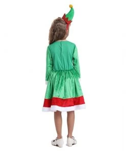 Hallowitch Costumes Girls' Girls Elf Dress Costume