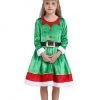 Hallowitch Costumes Girls' Girls Elf Dress Costume