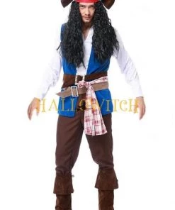 Hallowitch Costumes Halloween Pirate Costume For Adult Men