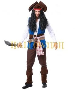 Hallowitch Costumes Halloween Pirate Costume For Adult Men