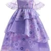 Hallowitch Costumes Encanto Isabela Dress Costume For Girls