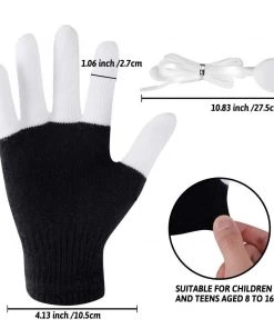 Hallowitch Costumes DJ Marshmello Light Up Gloves Costume