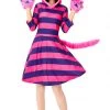 Hallowitch Costumes Women's Womens Cheshire Cat Dress Costume Alice In Wonderland