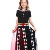 Hallowitch Costumes Girls' Queen Of Hearts Dress Costume Alice In Wonderland