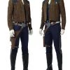 Hallowitch Costumes Han Solo Cosplay Costume Outfit Men's 2 Hallowitch Costumes Han Solo Cosplay Costume Outfit Men's