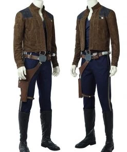 Hallowitch Costumes Han Solo Cosplay Costume Outfit Men's