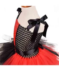 Hallowitch Costumes Harley Quinn Jester Tutu Dress For Baby, Toddler And Kids Girls 8 Hallowitch Costumes Harley Quinn Jester Tutu Dress For Baby, Toddler And Kids Girls