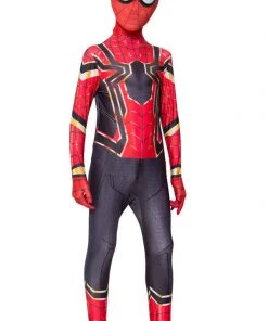 Hallowitch Costumes Boys' Iron Spider Man Suit Costume For Boys And Adult