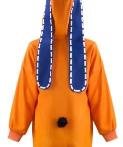 Hallowitch Costumes Girls' Kakegurui Runa Yomozuki Rabbit Coat Costume For Adult And Kids