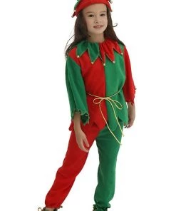 Hallowitch Costumes Christmas Elf Costume For Kids Girls'