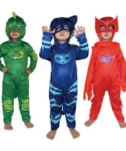 Hallowitch Costumes PJ Mask Costume For Kids Boys And Girls Boys'