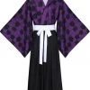 Hallowitch Costumes Men's Demon Slayer Kokushibo Cosplay Costume