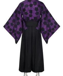 Hallowitch Costumes Men's Demon Slayer Kokushibo Cosplay Costume