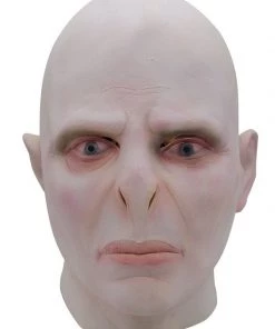 Hallowitch Costumes Lord Voldemort Mask Latex Bald Mask Halloween Costume