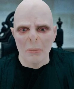 Hallowitch Costumes Lord Voldemort Mask Latex Bald Mask Halloween Costume