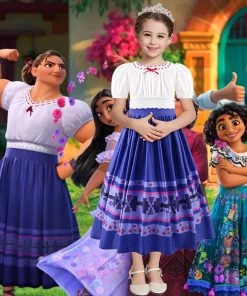Hallowitch Costumes Girls' Encanto Luisa Dress Costume 13 Hallowitch Costumes Girls' Encanto Luisa Dress Costume