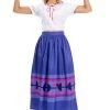 Hallowitch Costumes Encanto Luisa Madrigal Dress Costume For Adults And Kids 2-Piece Girls'