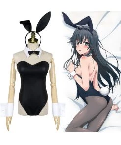 Hallowitch Costumes Bunny Costume Cosplay Mai Sakurajima Bodysuit