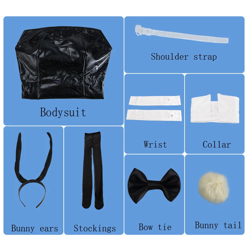 Hallowitch Costumes Bunny Costume Cosplay Mai Sakurajima Bodysuit 7 Hallowitch Costumes Bunny Costume Cosplay Mai Sakurajima Bodysuit