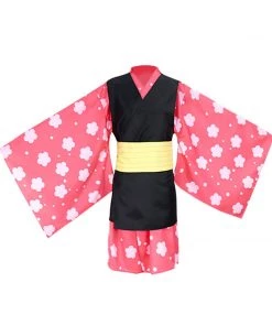 Hallowitch Costumes Girls' Makomo Kimono Costume For Adult And Kids