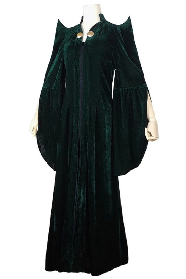 Hallowitch Costumes Professor Mcgonagall Costume With Hat For Adult Girls' 4 Hallowitch Costumes Professor Mcgonagall Costume With Hat For Adult Girls'