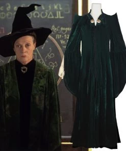 Hallowitch Costumes Professor Mcgonagall Costume With Hat For Adult Girls' 11 Hallowitch Costumes Professor Mcgonagall Costume With Hat For Adult Girls'