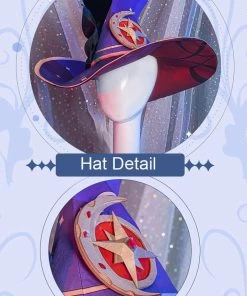 Hallowitch Costumes Genshin Impact Mona Cosplay Costume