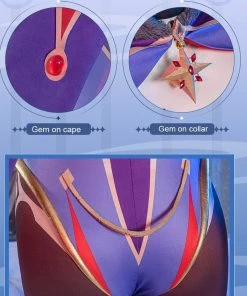 Hallowitch Costumes Genshin Impact Mona Cosplay Costume