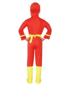 Hallowitch Costumes Boys' The Flash Muscle Chest Costume For Kids