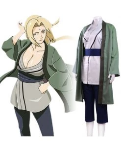 Hallowitch Costumes Women's Naruto Tsunade Cosplay Costume For Adult