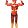 Hallowitch Costumes DC New Flash Bodysuit Costume For Kids