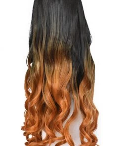 Hallowitch Costumes Nezuko Kamado Wig Cosplay Costume - Demon Slayer Kimetsu No Yaiba