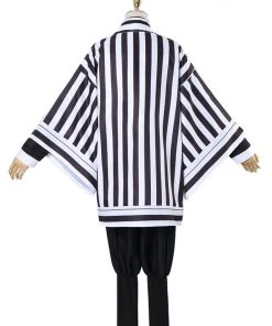 Hallowitch Costumes Obanai Iguro Cosplay Demon Killer Vanquisher Costume Kimono For Adult Men's 7 Hallowitch Costumes Obanai Iguro Cosplay Demon Killer Vanquisher Costume Kimono For Adult Men's