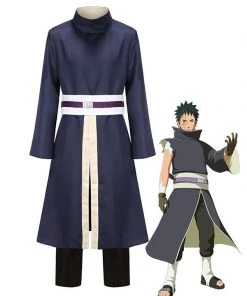 Hallowitch Costumes Men's Cosplay Obito Uchiha Costume For Adult