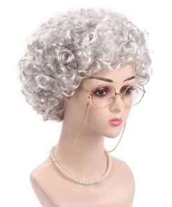 Hallowitch Costumes Women's Old Lady Wig Costume 12 Hallowitch Costumes Women's Old Lady Wig Costume