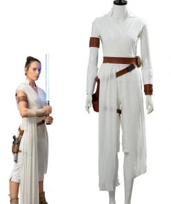 Hallowitch Costumes Women's Star Wars 9 The Rise Of Skywalker Rey Cosplay Costume