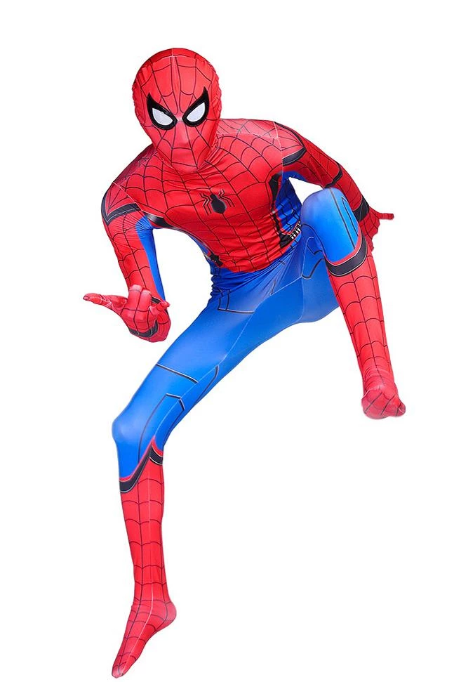 Hallowitch Costumes Spider Man Homecoming Suit Costume For Boys And Men 3 Hallowitch Costumes Spider Man Homecoming Suit Costume For Boys And Men