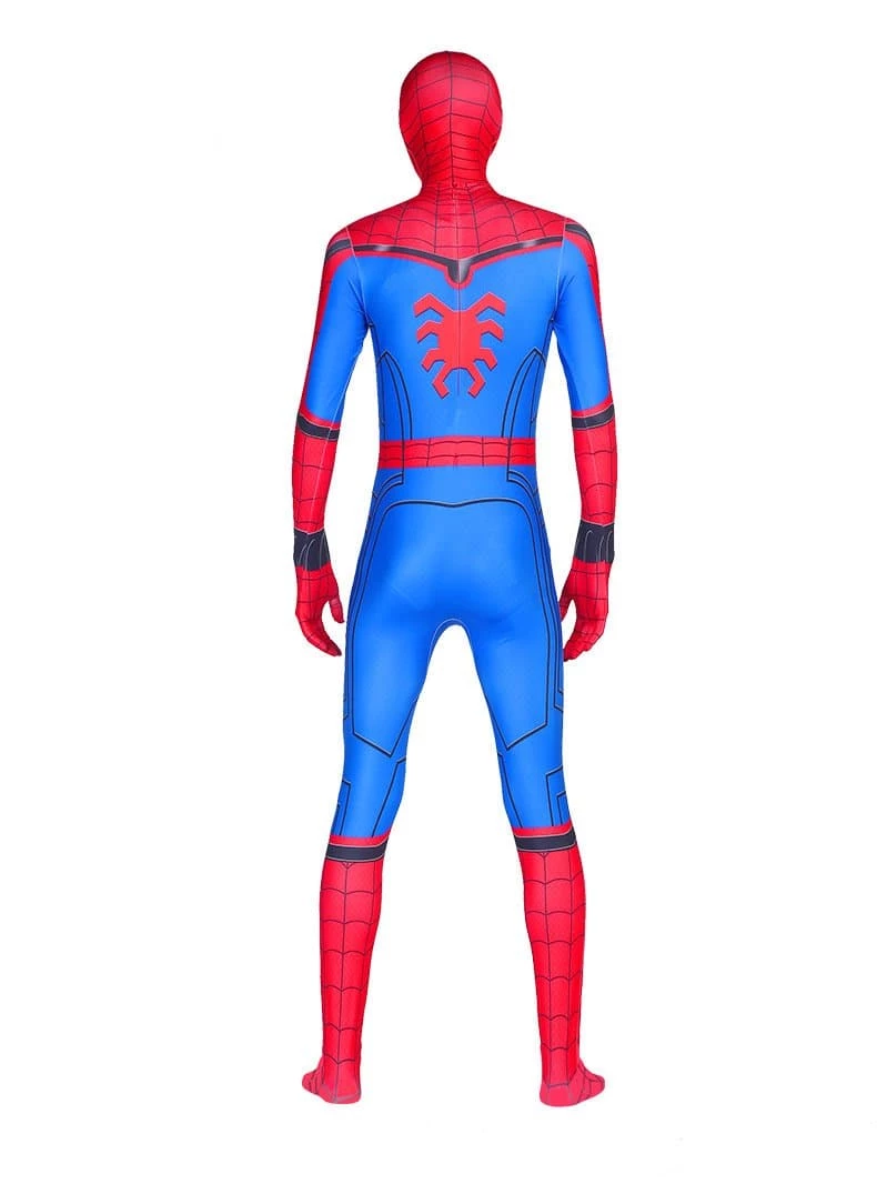 Hallowitch Costumes Spider Man Homecoming Suit Costume For Boys And Men 4 Hallowitch Costumes Spider Man Homecoming Suit Costume For Boys And Men