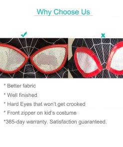 Hallowitch Costumes Boys' Miles Morales Suit Spider Man Costume For Boys And Adult Men 7 Hallowitch Costumes Boys' Miles Morales Suit Spider Man Costume For Boys And Adult Men