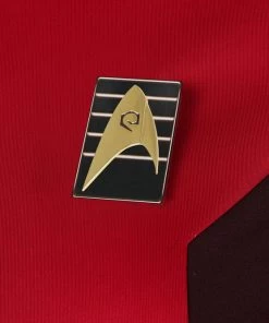 Hallowitch Costumes Star Trek Red Uniform Cosplay Costume High Quality Women's 9 Hallowitch Costumes Star Trek Red Uniform Cosplay Costume High Quality Women's
