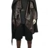 Hallowitch Costumes Men's Luke Skywalker Cosplay Black Costume, Star Wars The Last Jedi Outfit