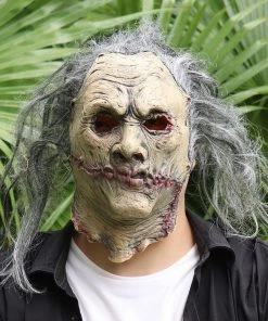Hallowitch Costumes Walking Dead Zombie Head Mask