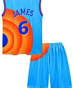 Hallowitch Costumes Boys' Tune Squad Costume, Space Jam Costume