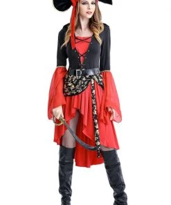 Hallowitch Costumes Women's Womens Pirate Costume