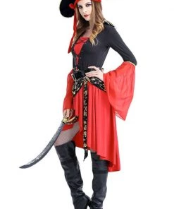 Hallowitch Costumes Women's Womens Pirate Costume